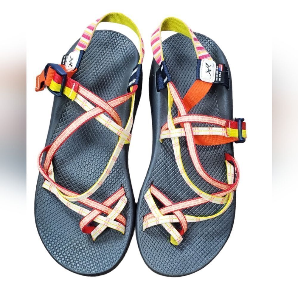 Chaco Orange & Yellow Sandals